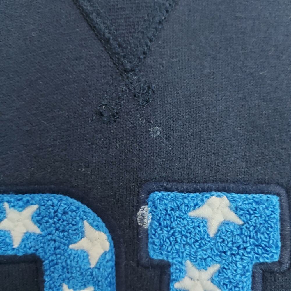 Polo Navy Blue American Flag Crewneck Sweater Size XL - Picture 11 of 11